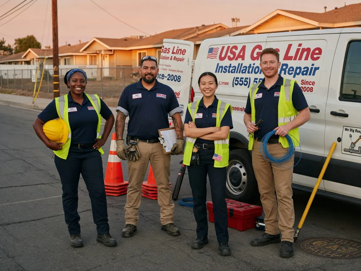 Gas Line Installation company in Talent, OR
